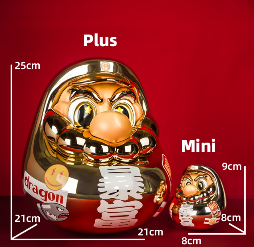 「現貨」SENZII千記商行x財神院子 超級達摩-《龍年達摩+蛇年達摩》暴富年份限定套装【五週年慶全場優惠10%】PLUS售罄