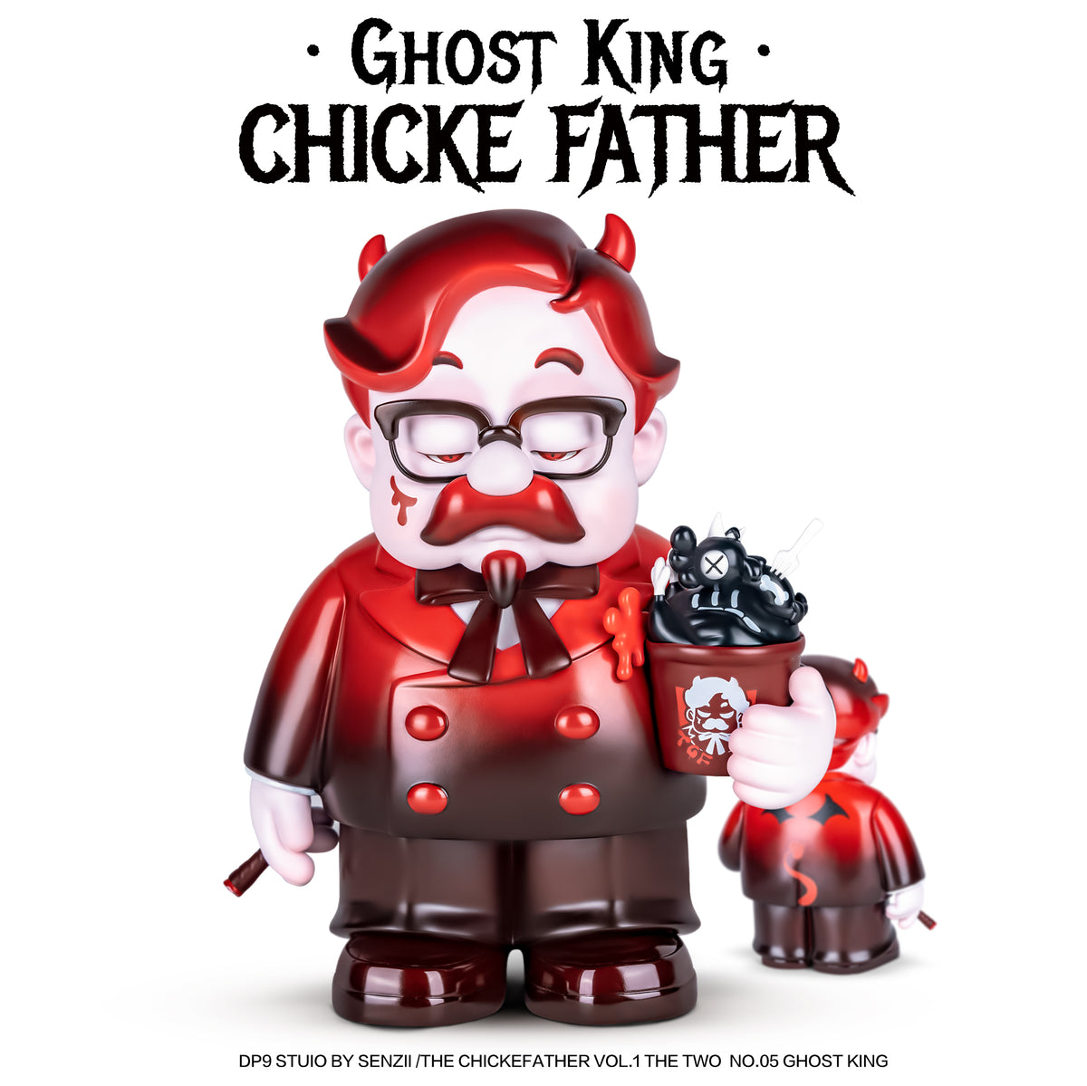 [現貨] SENZII千記·炸雞教父 vol.1 /雙雄系列 NO.05 鬼王（Ghost King）家居擺件