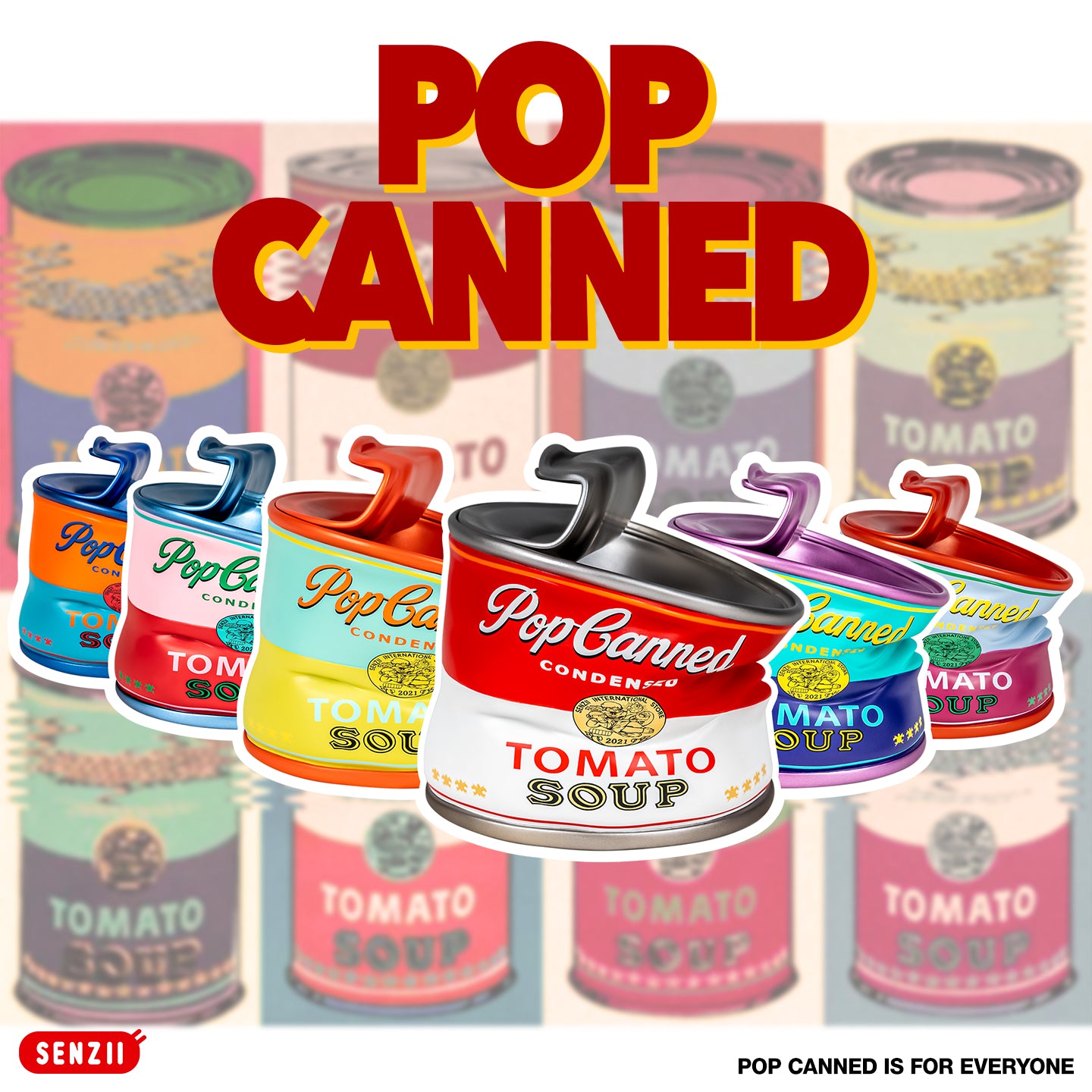 [預售]SENZII千記商行 POP CANNED 流行罐頭 煙灰缸 多款選擇 家居擺件