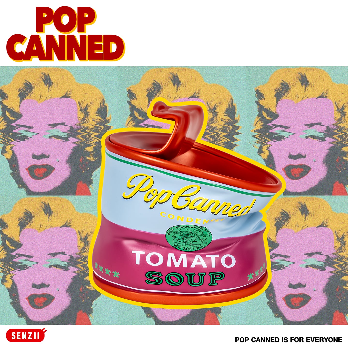 [預售]SENZII千記商行 POP CANNED 流行罐頭 煙灰缸 多款選擇 家居擺件