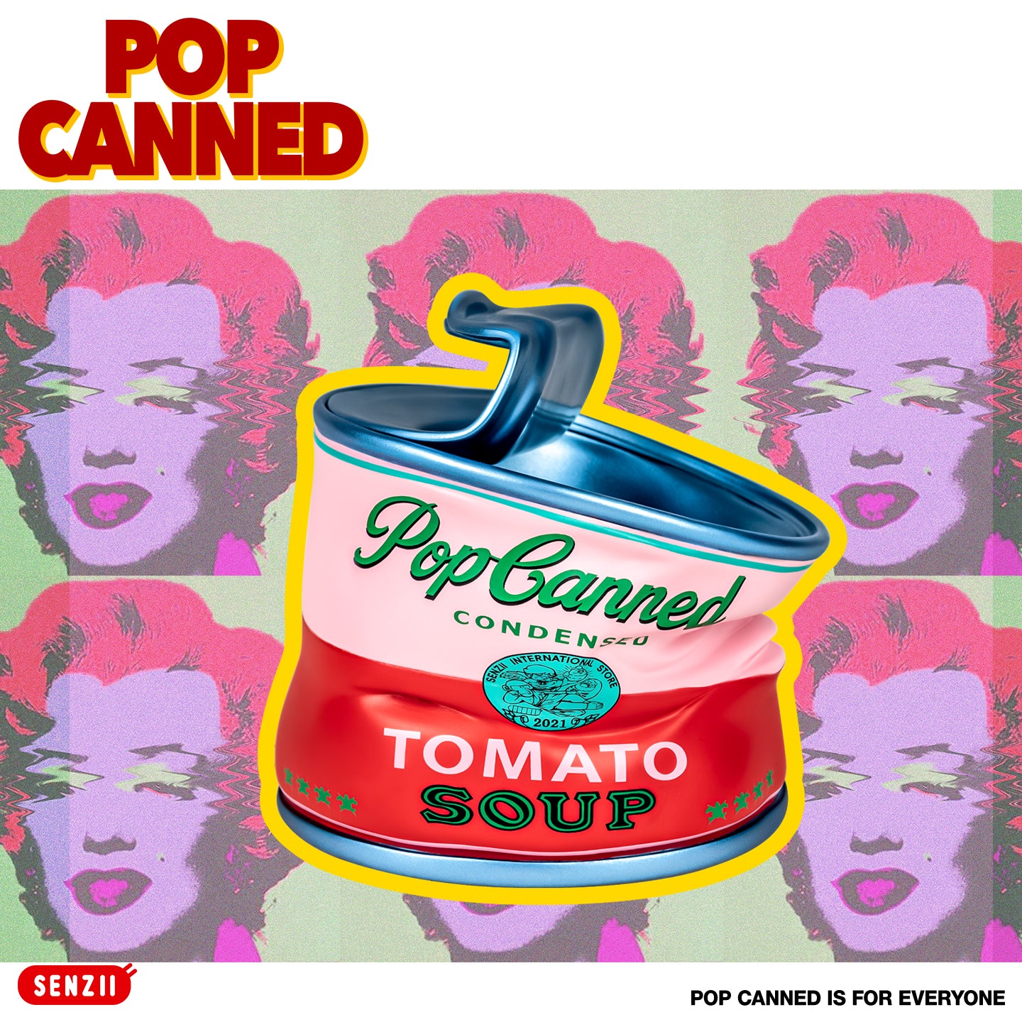 [預售]SENZII千記商行 POP CANNED 流行罐頭 煙灰缸 多款選擇 家居擺件