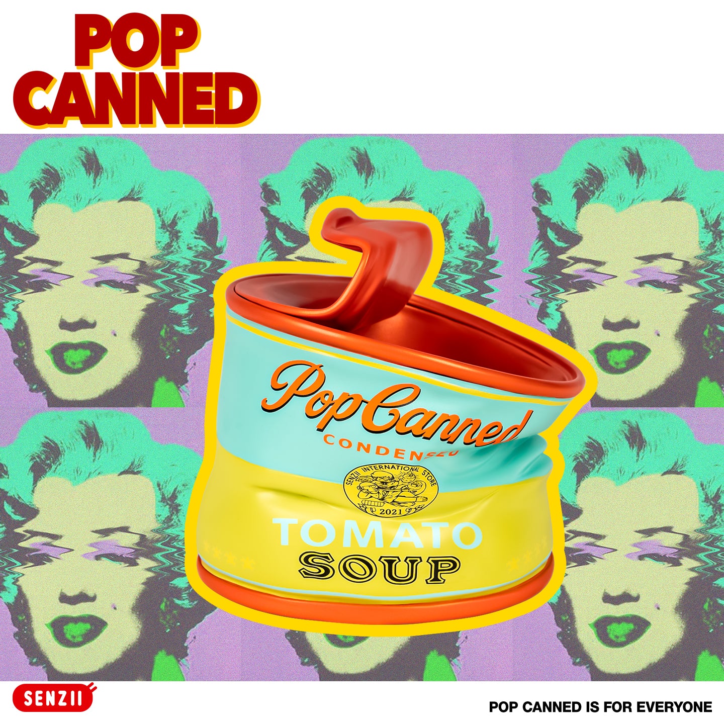 [預售]SENZII千記商行 POP CANNED 流行罐頭 煙灰缸 多款選擇 家居擺件