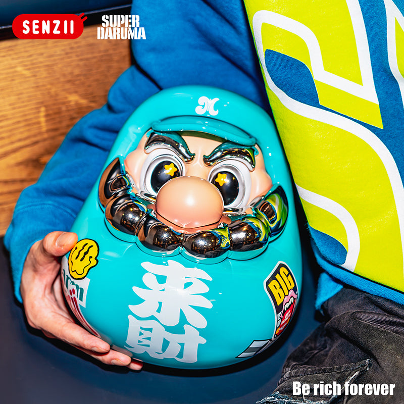 【現貨】SENZII千記商行x財神院子 超级达摩SuperDaruma 《來財》【五週年慶全場優惠10%】