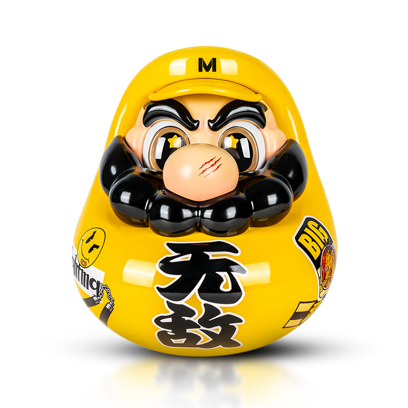 【预售】SENZII千記商行x財神院子 超级达摩SuperDaruma 《无敌》【五週年慶全場優惠10%】