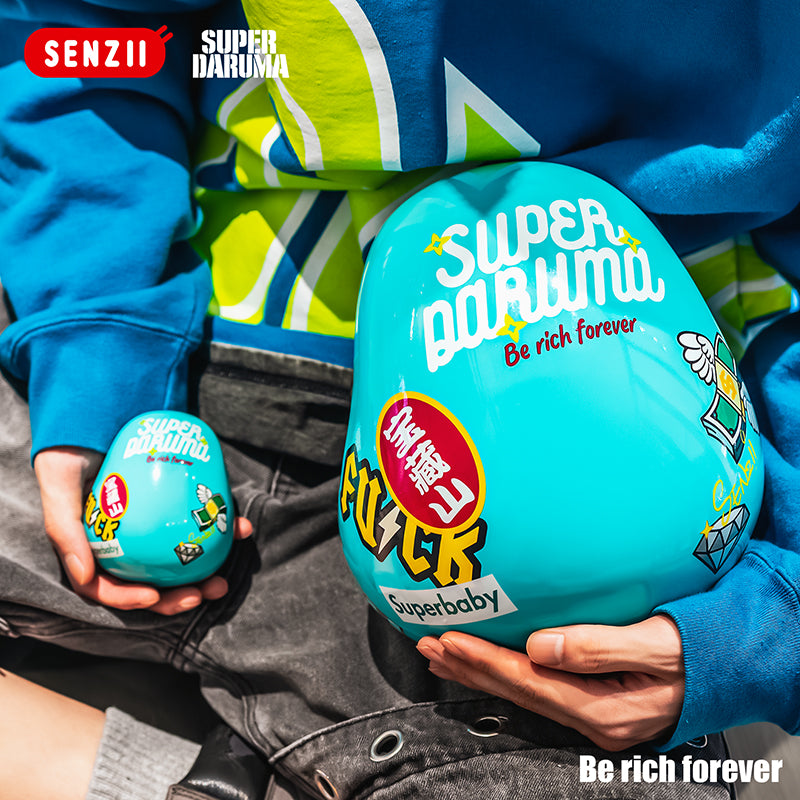 【現貨】SENZII千記商行x財神院子 超级达摩SuperDaruma 《來財》【五週年慶全場優惠10%】