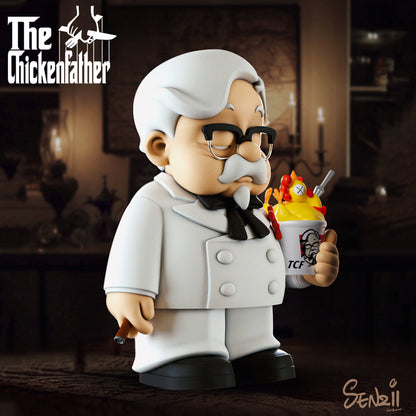 [現貨] SENZII千記商行x炸雞教父 白色款 站姿