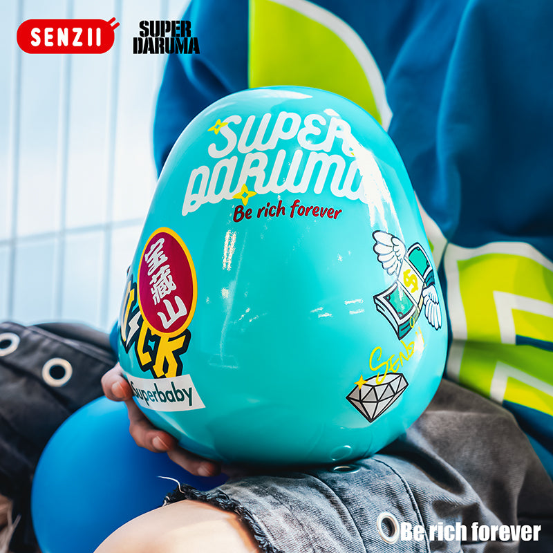 【現貨】SENZII千記商行x財神院子 超级达摩SuperDaruma 《來財》【五週年慶全場優惠10%】